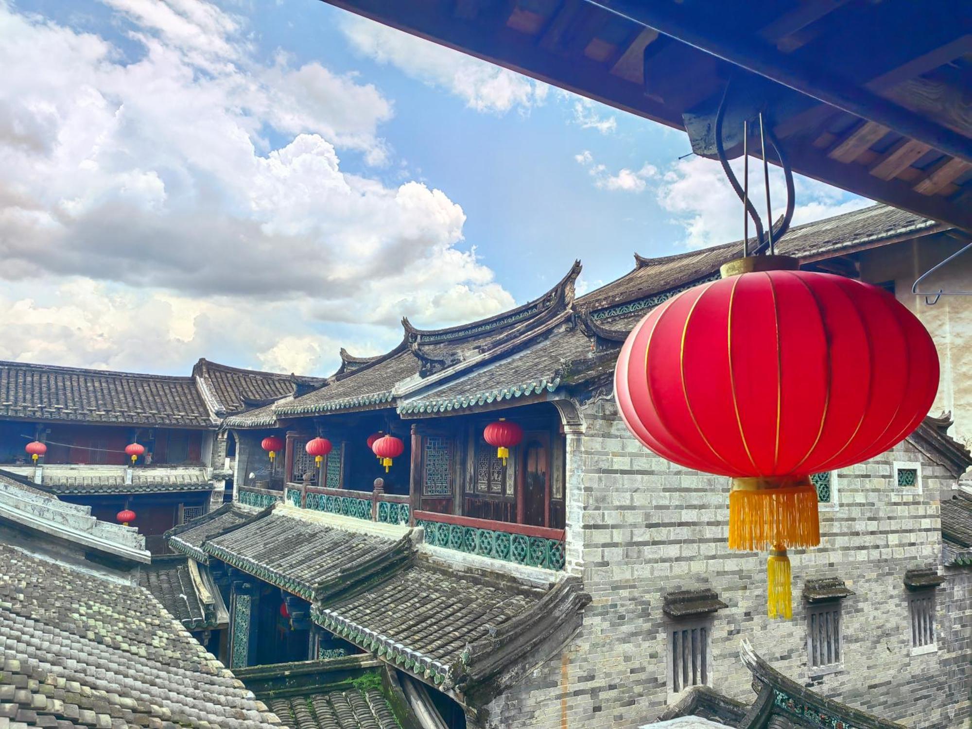 Tulou Fuyulou Changdi Inn Yongding Exterior foto