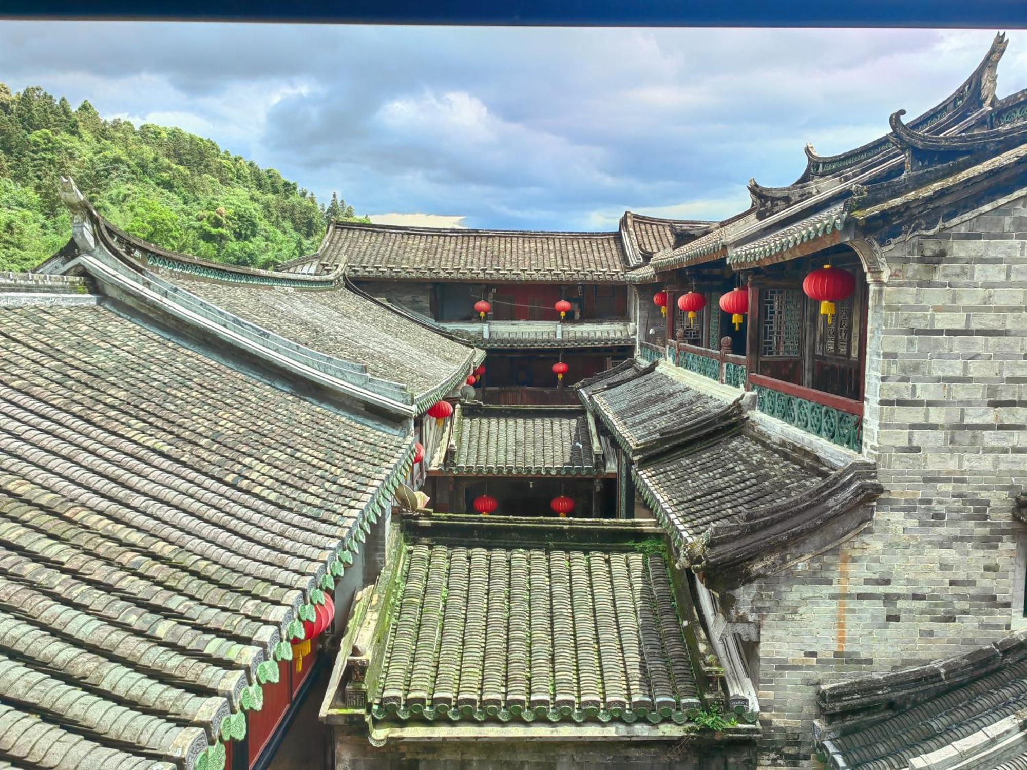 Tulou Fuyulou Changdi Inn Yongding Exterior foto