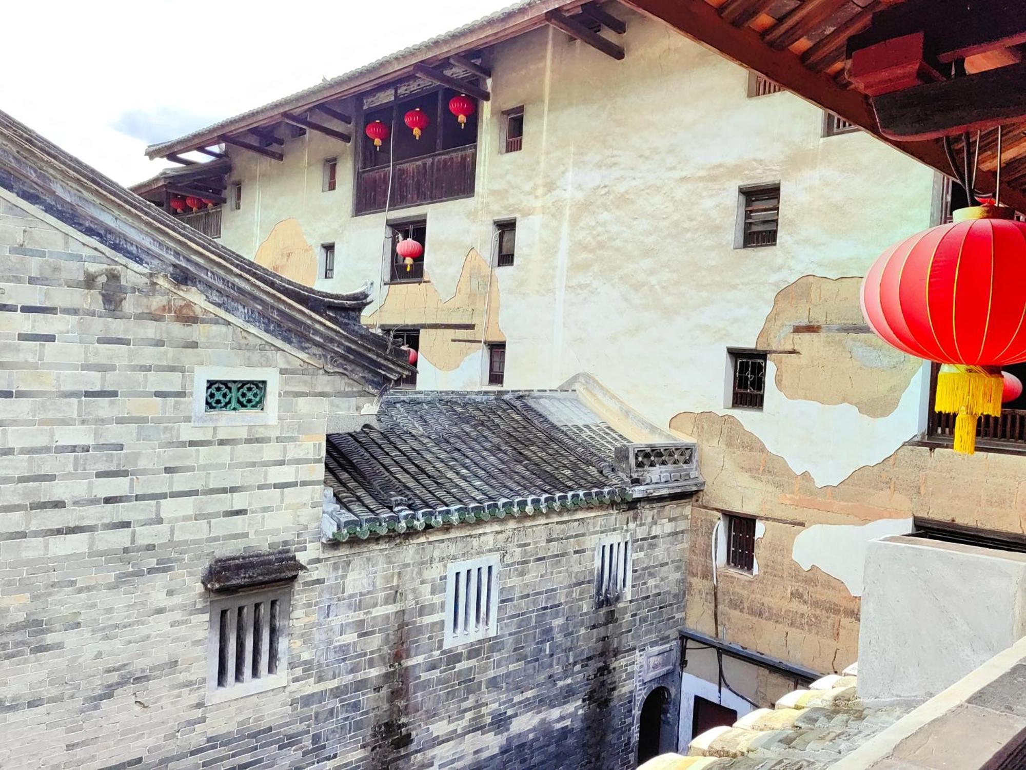 Tulou Fuyulou Changdi Inn Yongding Exterior foto