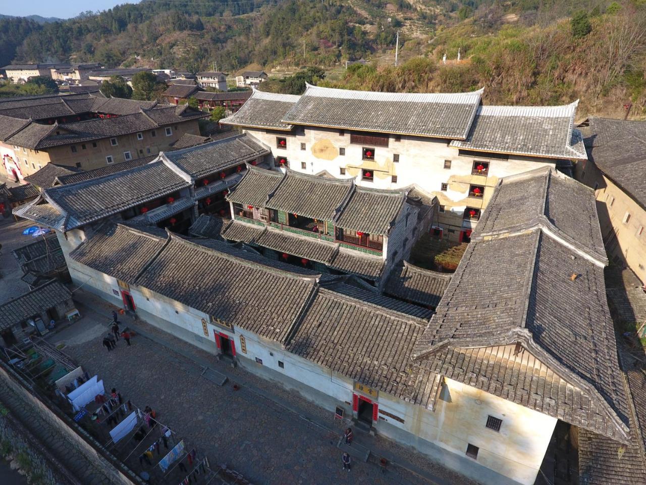 Tulou Fuyulou Changdi Inn Yongding Exterior foto